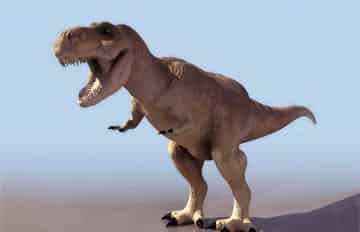 霸王龙和小雷龙