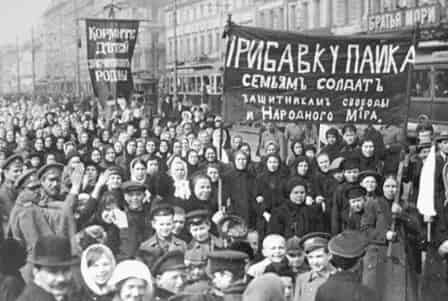 俄国二月革命背景，俄国二月革命时间