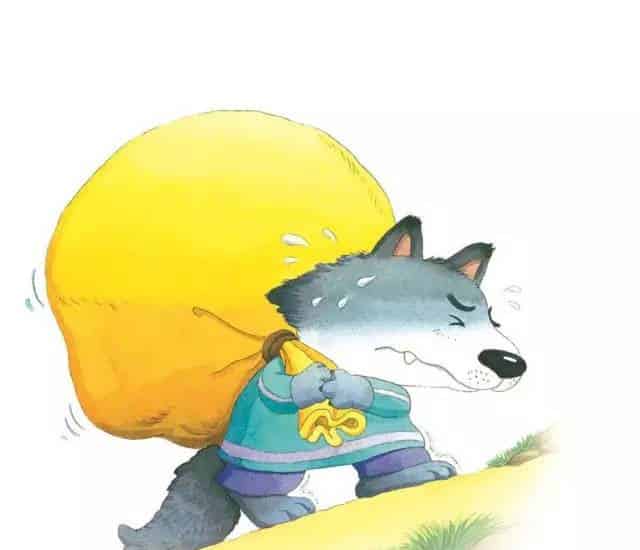 老狼捉住了兔哥哥（胖兔子）