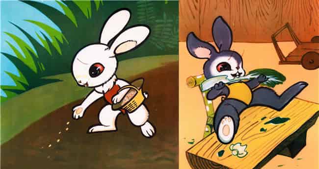 自私的兔子 自私的兔子