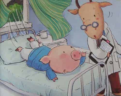 阿嚏，阿嚏（小猪打喷嚏）