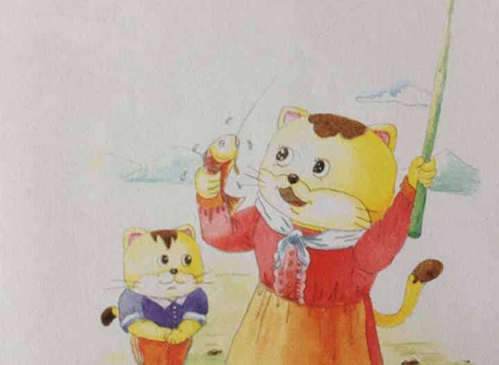 小猫钓鱼（短）