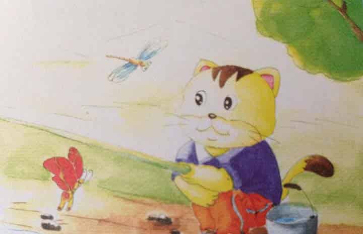 小猫钓鱼（短）