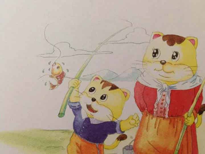 小猫钓鱼（短）
