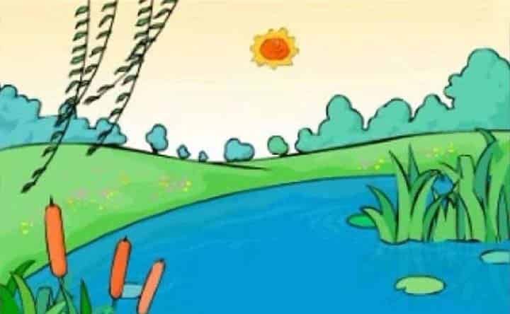 小螃蟹找池塘 小螃蟹找池塘