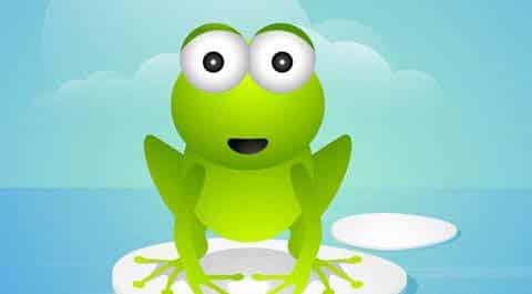 一只小青蛙