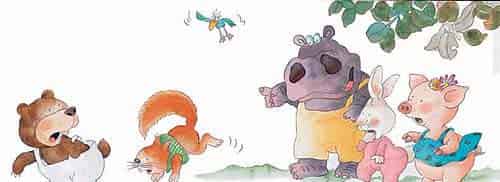 小熊的屁股没有了