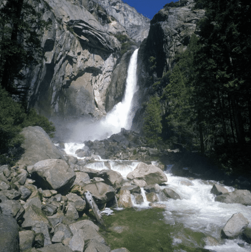世界十大最壮观的瀑布（优胜美地瀑布高度739 米）