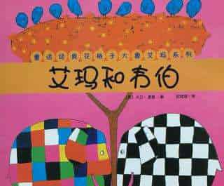 花格子大象艾玛和表弟韦伯 花格子大象艾玛和表弟韦伯
