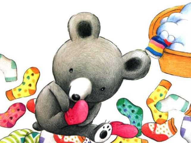 洗四十双袜子的小波波熊 洗四十双袜子的小波波熊