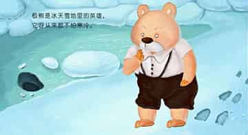 北极熊的棉鞋 北极熊的棉鞋
