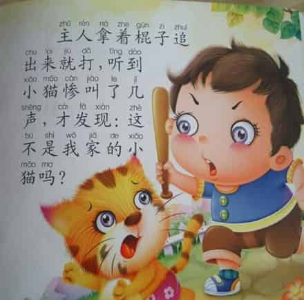 不洗脸的小猫