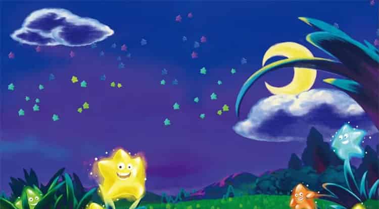 躲在草丛里的小星星