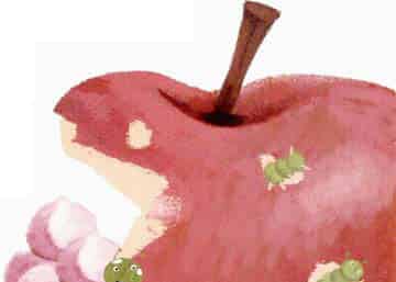 菜青虫和大苹果