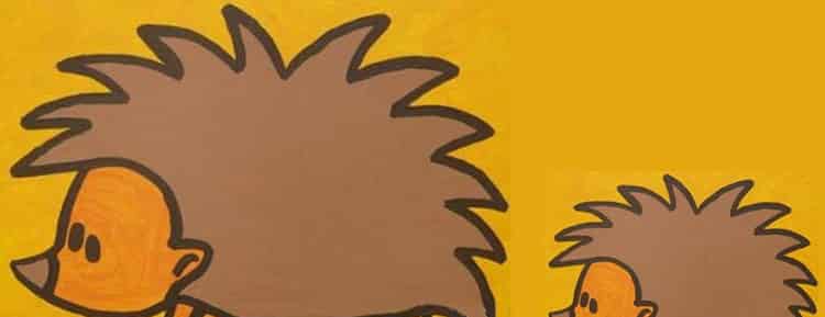 小刺猬和蓝房子