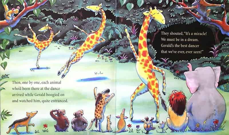 长颈鹿不会跳舞