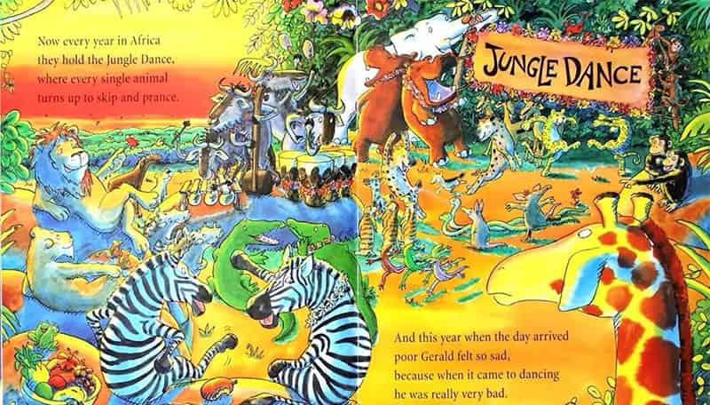 长颈鹿不会跳舞