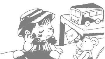 大头娃娃和布丁鼠