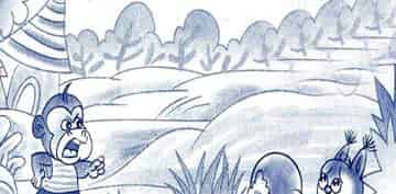 山上来了只大猩猩