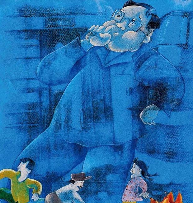 胆小的巨人