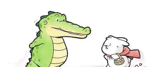 敢数鳄鱼牙齿的兔子