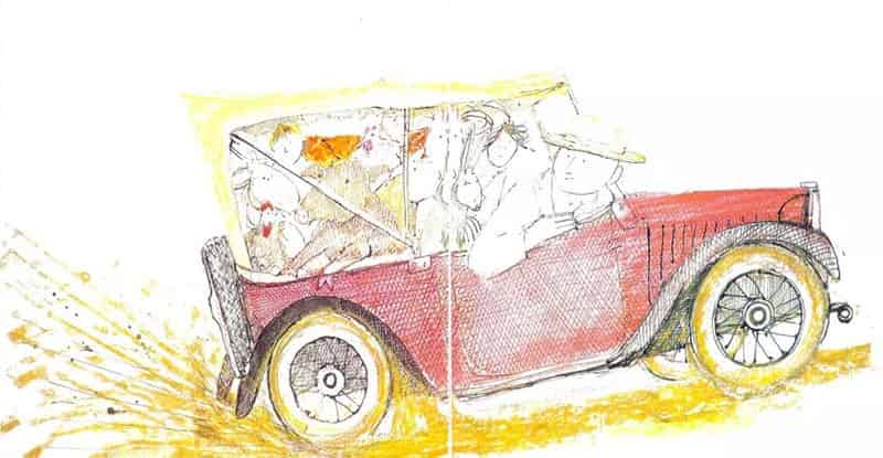 和甘伯伯去兜风