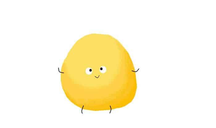 滚来滚去的小土豆