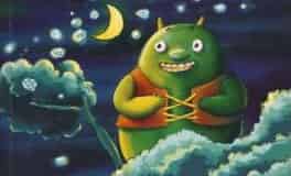 怪物咕吧的嘴巴