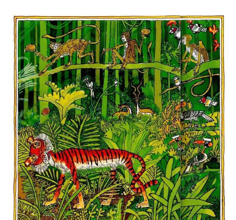 虎皮毯子 虎皮毯子