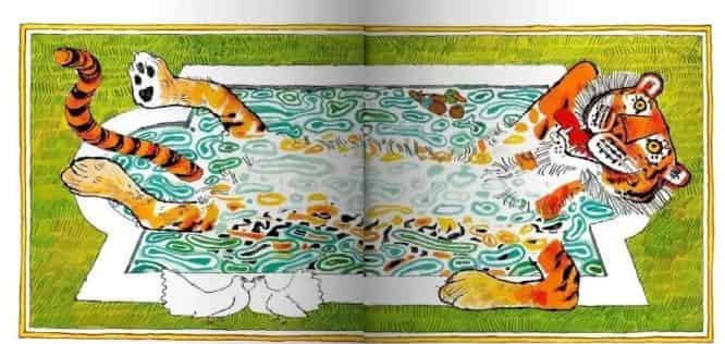 虎皮毯子 虎皮毯子