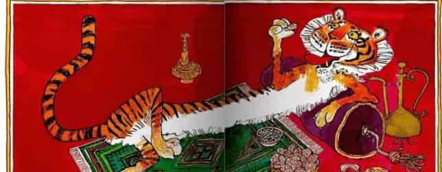 虎皮毯子 虎皮毯子