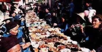 哈尼族啥时候吃长街宴，长街宴上都吃啥