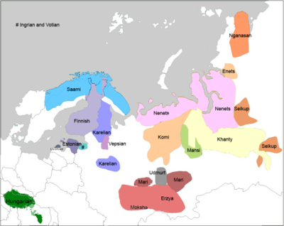 芬兰，乌戈尔语族历史，芬兰，乌戈尔语族简介