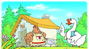 鸡妈妈的新房子