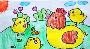 鸡妈妈的妙计 鸡妈妈的妙计