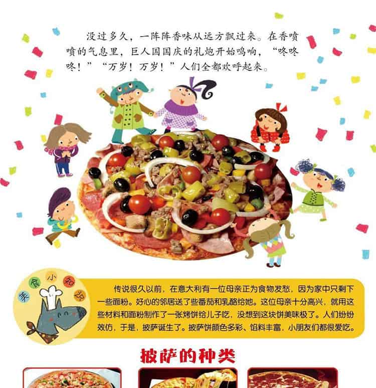 巨人国国王的烦恼（披萨的由来）