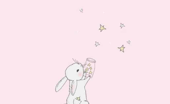 捡星星的小兔子
