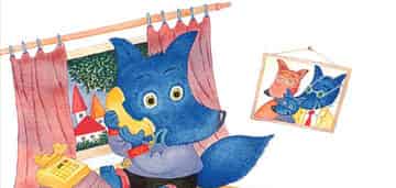 蓝狐狸|好长好长的电话 蓝狐狸|好长好长的电话