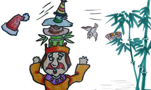 戴着178顶帽子的国王 戴着178顶帽子的国王