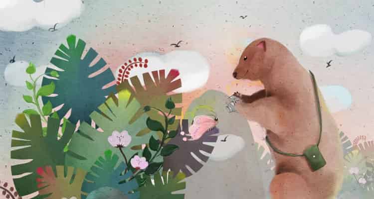 慢吞吞的小熊 慢吞吞的小熊