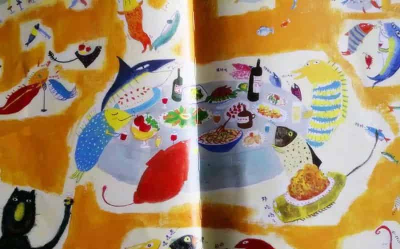 猫太噼哩噗噜在海里