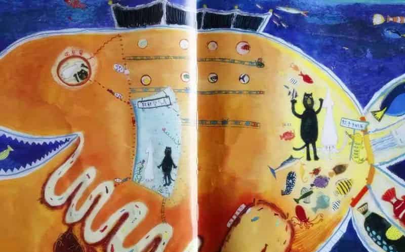 猫太噼哩噗噜在海里