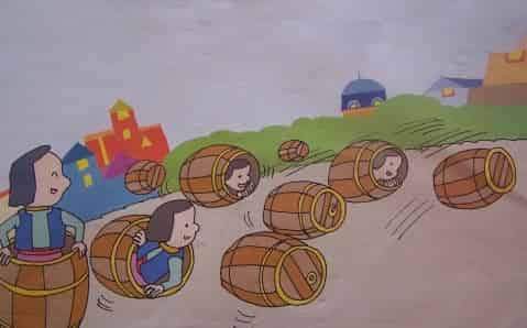 啤酒桶骨碌碌