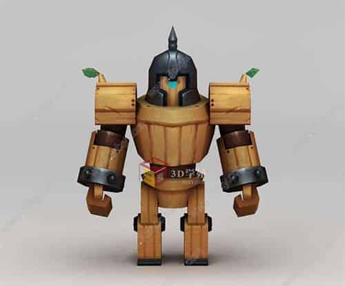 前进,前进,木头兵!