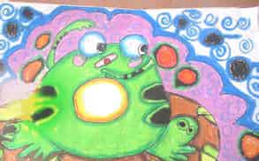 小青蛙学画画