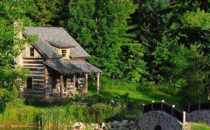 森林里的小木屋