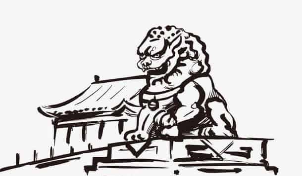 小老虎和石狮子 小老虎和石狮子