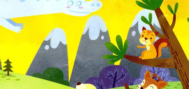 天空的魔术表演