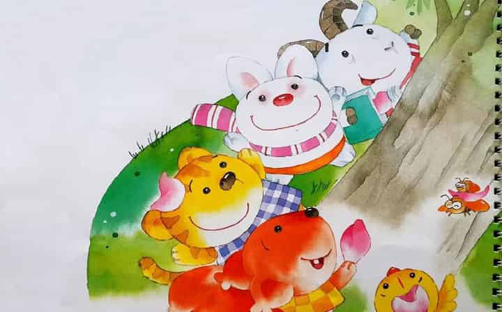 桃树下的小白兔（短）