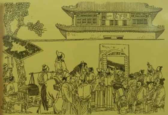 萧显写匾（天下第一关）